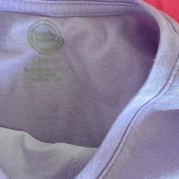 Set of 3 Short Sleeve T-Shirts in Pinks and Purples, Size L (10/12) - Picture 3 of 5